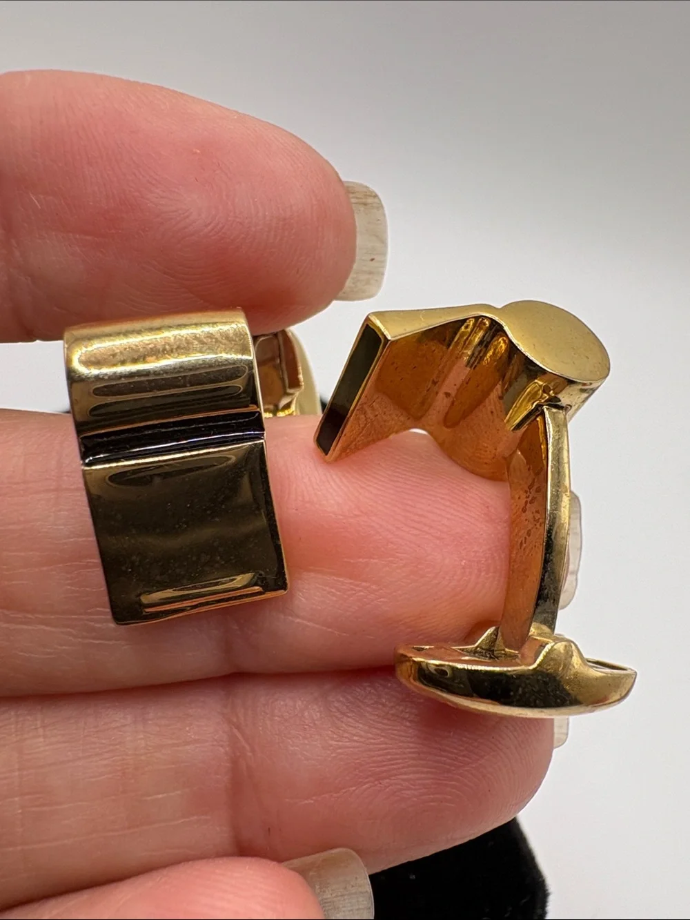 Paul Smith Gold Plated Signature Whistle Cufflinks